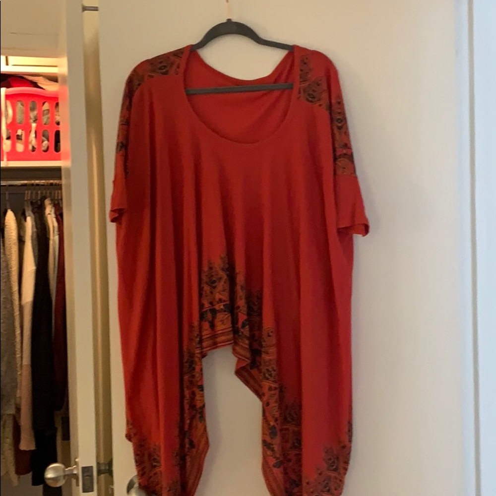 Asymmetrical tunic